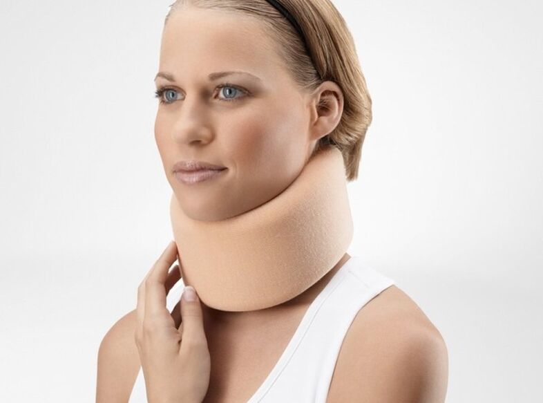 Neck of osteochondrosis